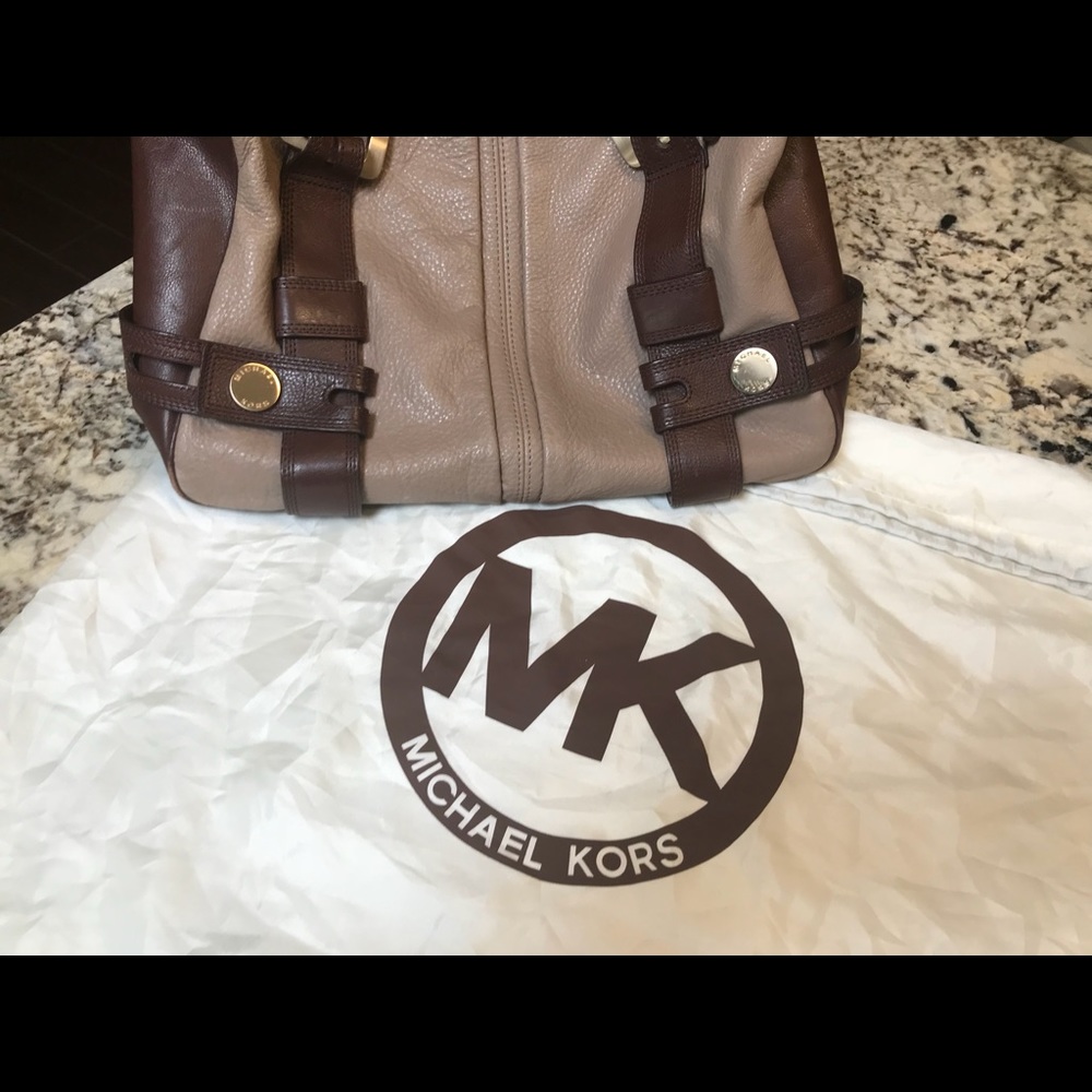 Michael Kors Leather Satchel